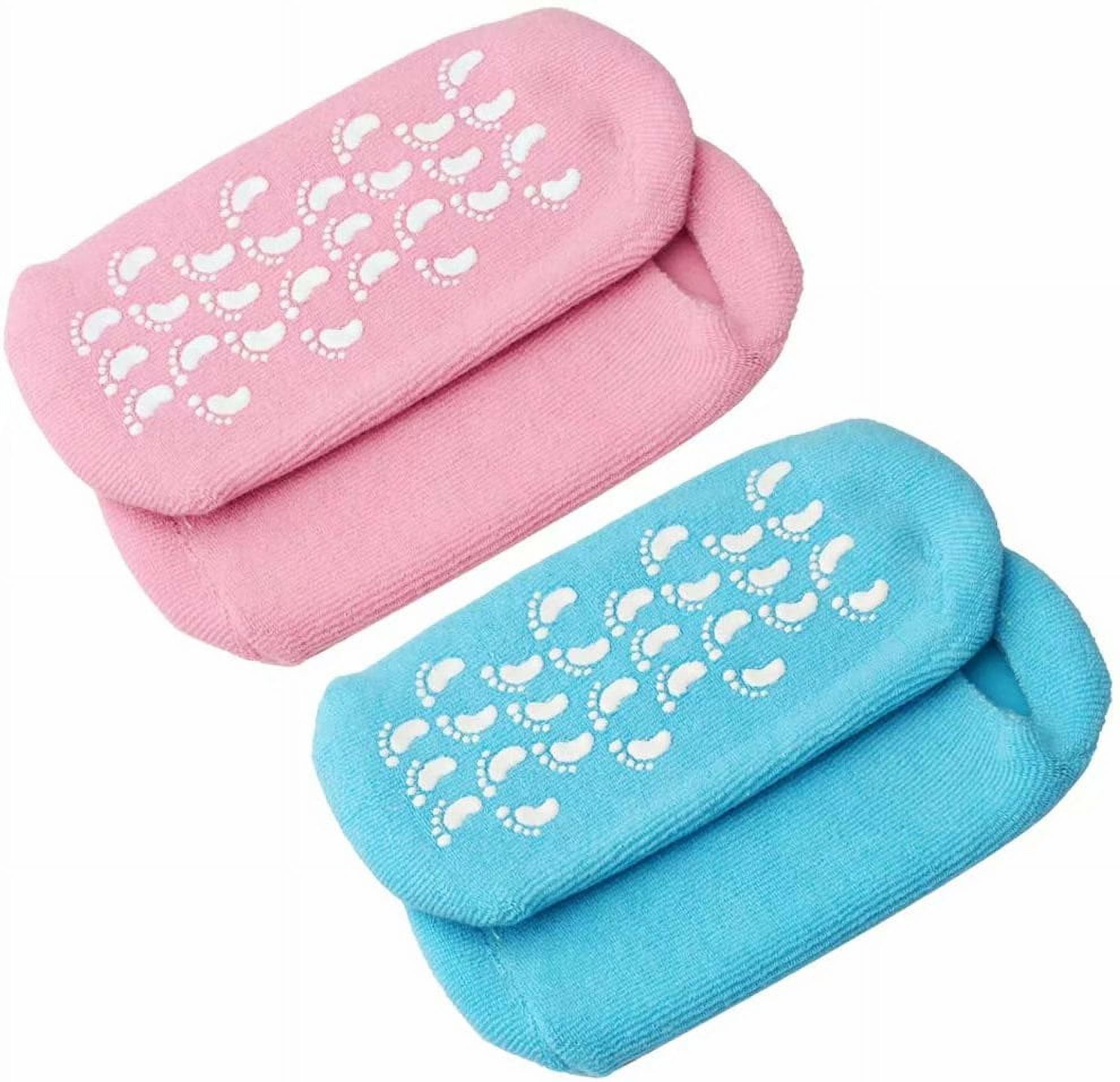 Spa Moisturizing Gel Socks for Dry Feet Ankles Cracked Heel Repair
