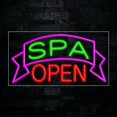 thumbnail image 1 of Spa Open-LED Neon Sign 33"L x 18"H #30700, 1 of 3