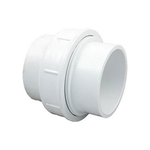 Spa Parts 400-5090 2 x 2 in. Self Aligning Complete Waterway Union Assembly, White