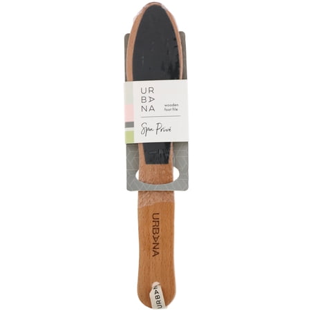 European Soaps Urbana, Spa Prive, Wooden Foot File, 1 Foot File