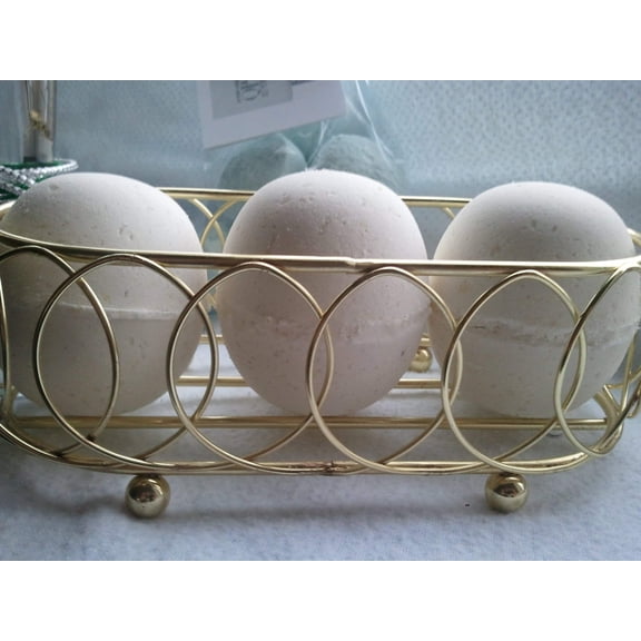 Spa Pure AmazingGrace Bath Bombs: Fizzies, Natural, Handmade in The USA with Shea & Cocoa Butter, Ultra Moisturizing, Large 5+ Oz Each (15 Oz Total Weight) Great for Dry Skin, All Skin Types.