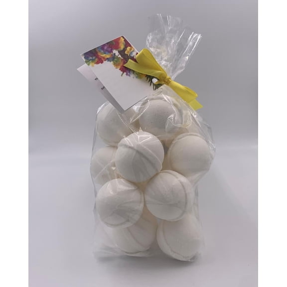 Spa Pure Caribbean Coconut Bath Bomb Fizzies With Shea Butter, Ultra Moisturizing (14 Count) Pack of 1