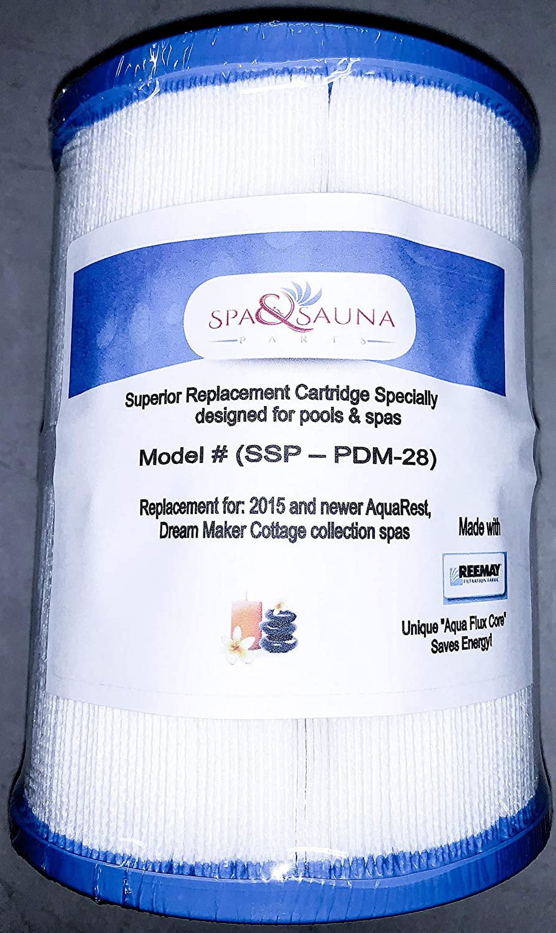 Spa & Sauna Parts Replacement Cartridge Filter for Dream Maker