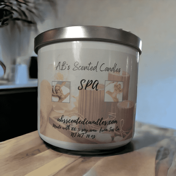Spa Scented Candle