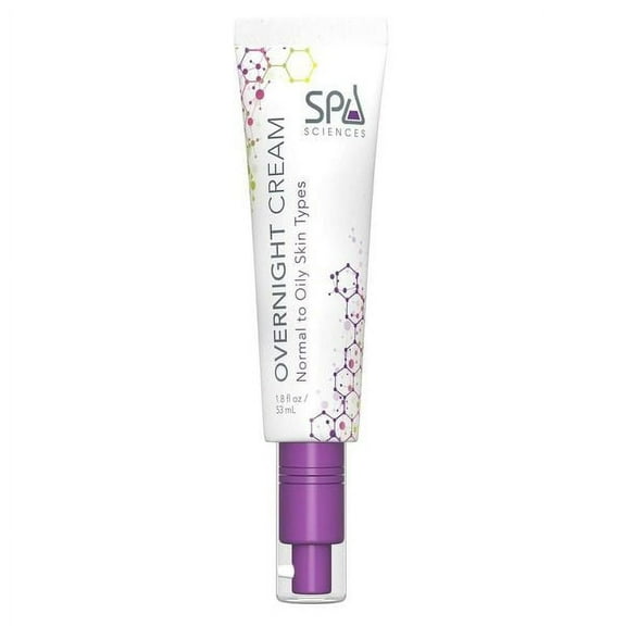 Spa Sciences Hydrating and Purifying Overnight Facial Cream, 1.8 oz