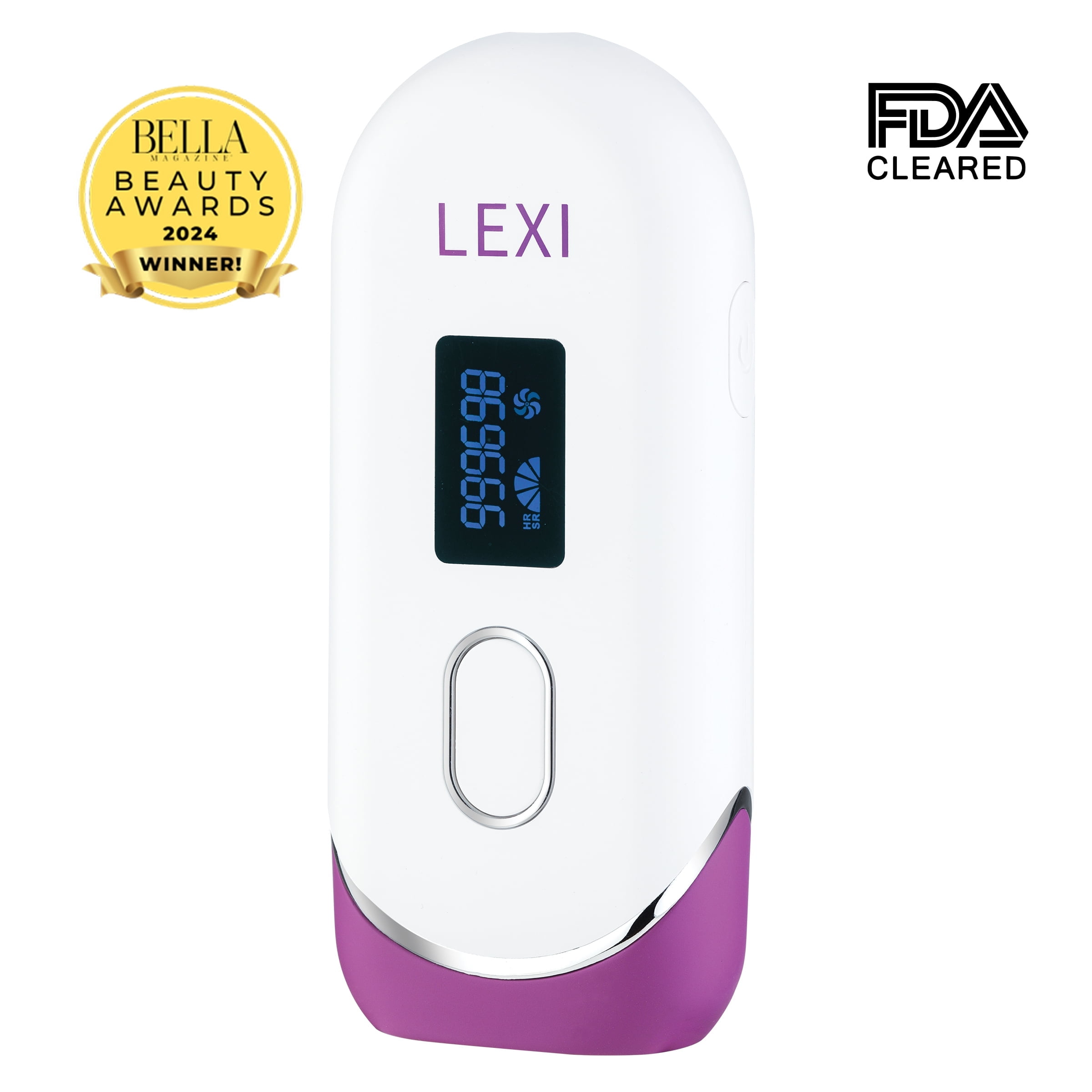Spa Sciences LEXI Pro Hair Removal Device for Leg with Accessories, White