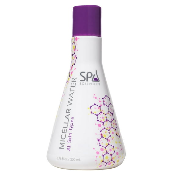 Spa Sciences Micellar Water Waterless Cleanser, Liquid, 6.76 Fl Oz