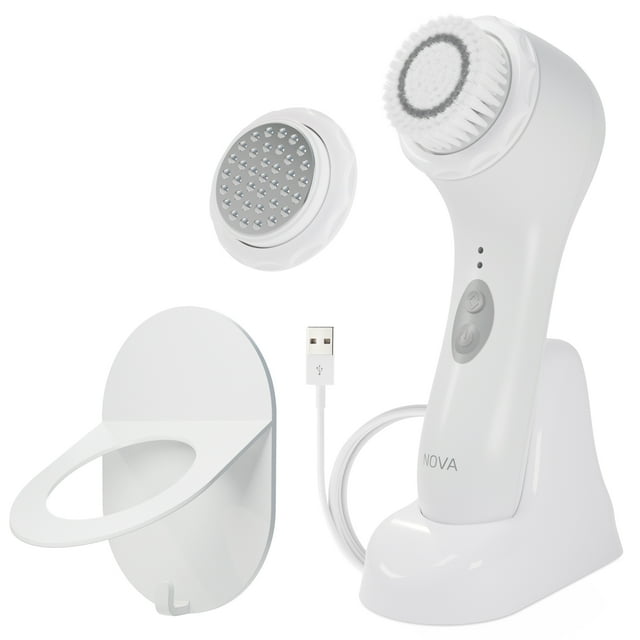 Spa Sciences NOVA Sonic Facial Cleansing and Exfoliating Device with