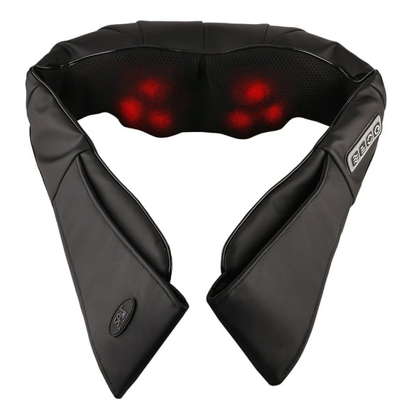 Spa Sciences TESA 3D Kneading Deep Tissue Wrap Massager for Neck, Back & Shoulders