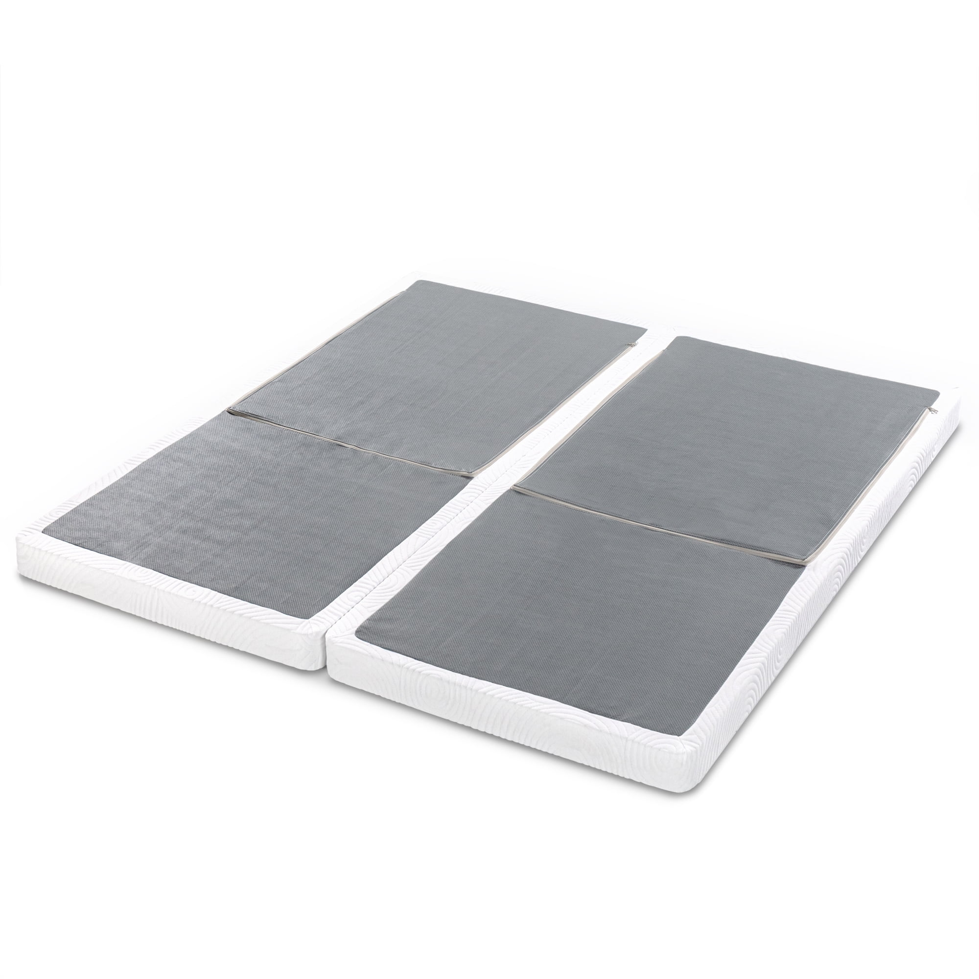 Spa Sensations By Zinus No Assembly 4" Metal Mattress Foundation Box Spring, Split California King