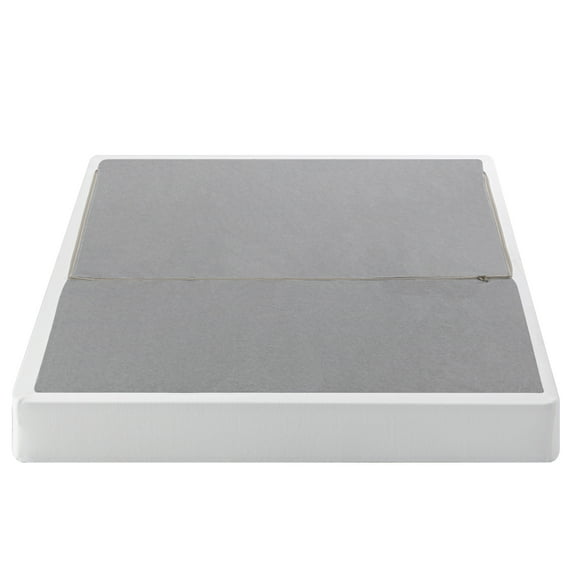 Spa Sensations By Zinus No Assembly 7.5" White Metal Box Spring, Full