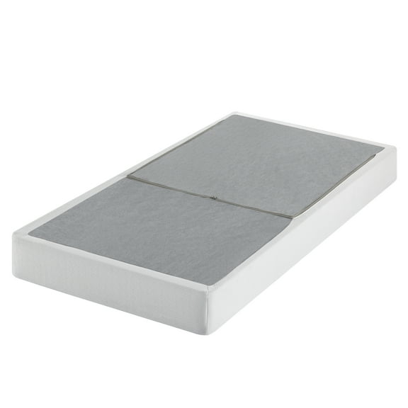 Spa Sensations By Zinus No Assembly 7.5" White Metal Box Spring, Twin