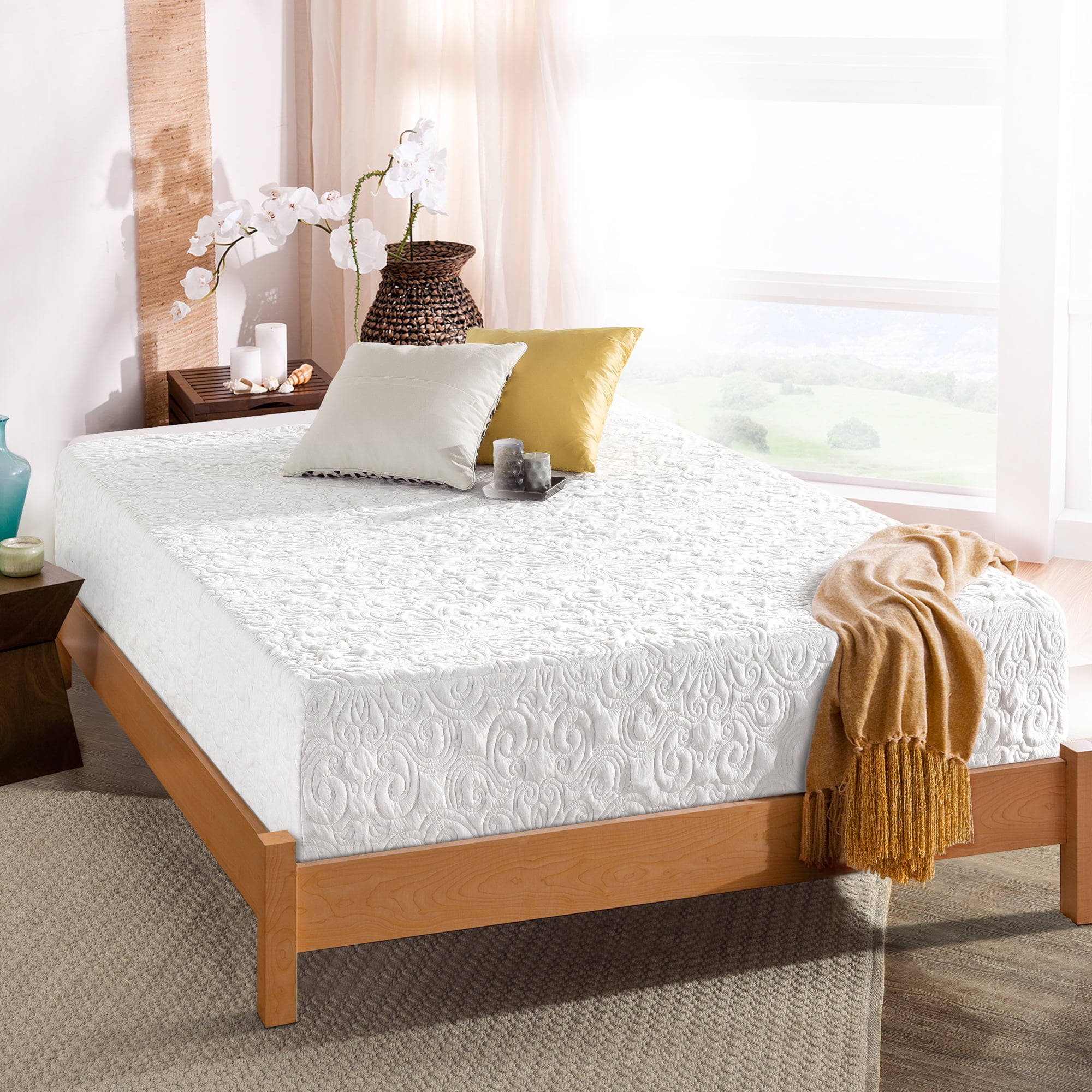 Spa Sensations by Zinus 12 Theratouch Memory Foam Mattress