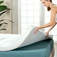 thumbnail image 1 of Spa Sensations by Zinus 2" Ultra Cooling Gel Memory Foam Mattress Topper with Cooling Cover, Full, 1 of 13