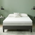 thumbnail image 1 of Zinus Spa Sensations 3" Green Tea and Charcoal Memory Foam Topper, Full, 1 of 10