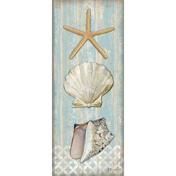 Spa Shells Vertical II Poster Print by Paul Brent