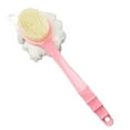 thumbnail image 1 of Spa Shower Body Clean Massage Soft Bristle Bath Brush Shower Brush Exfoliating PINK, 1 of 8