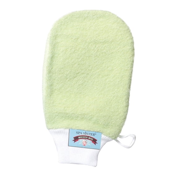 Spa Sister Miracle Bath Mitt, Green