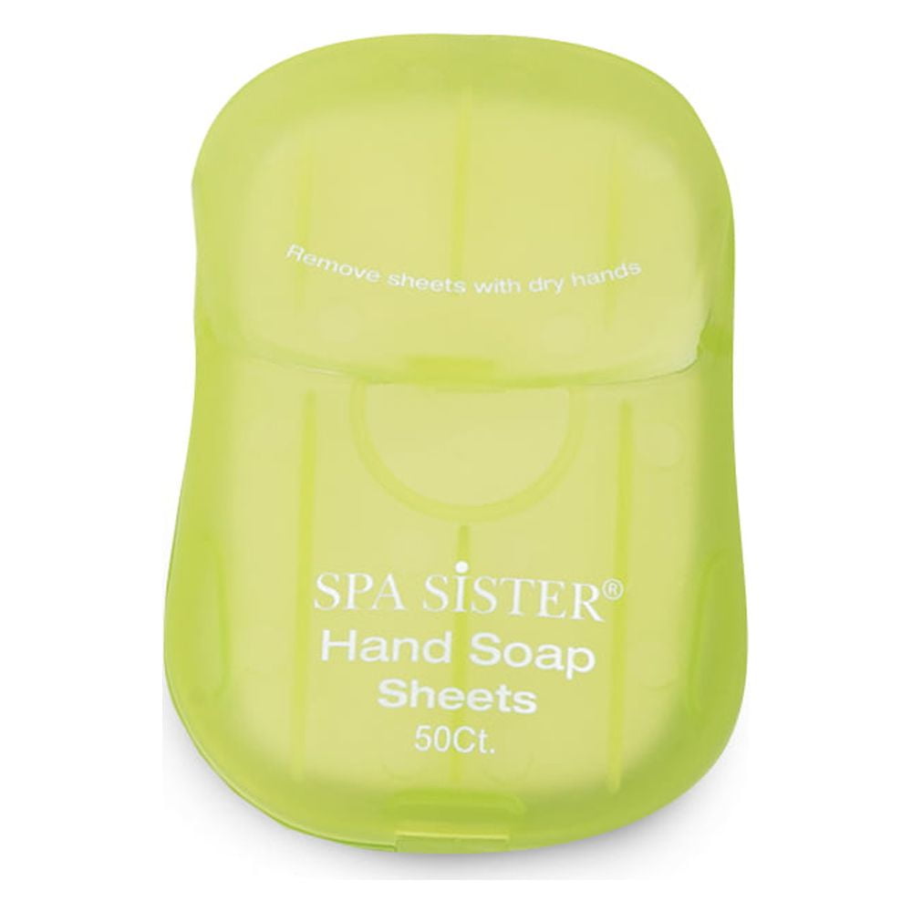Spa Sister Soap Sheets Hand Soap, Green