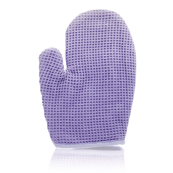 Spa Sister Waffle Bath Mitt Lavender