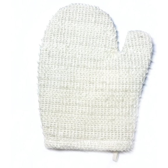 Spa Sister Waffle Bath Mitt White