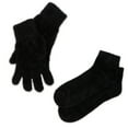 thumbnail image 1 of Spa Socks And Gloves Set - Aloe Infused - Black, 1 of 2