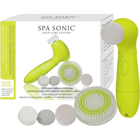Spa Sonic Skin Care System Optic Yellow
