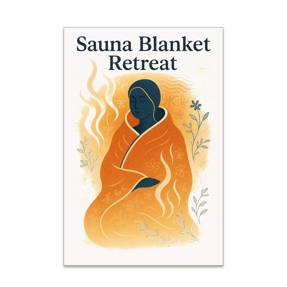 Spa Steam Serenity - Yoga Studio Decor - 13x19 Poster Print - Wellness Room