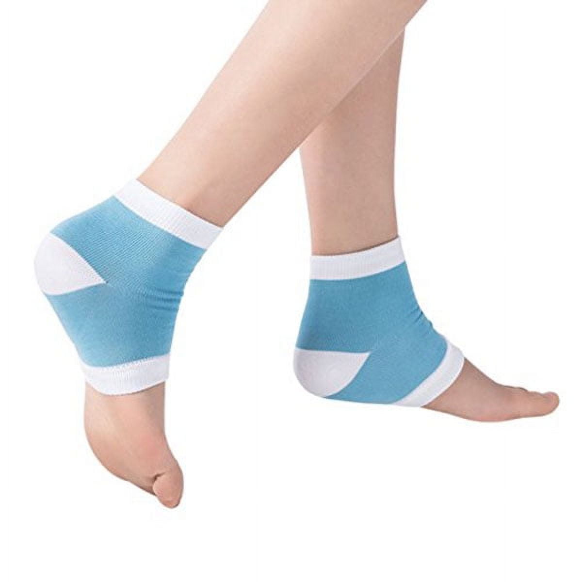 Spa Vented Moisturising Gel Heel Socks for Dry Hard Cracked Skin ...