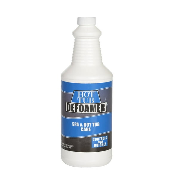 Spa and Hot Tub Defoamer - Quickly Takes Foam Down - 32 Ounce Quart