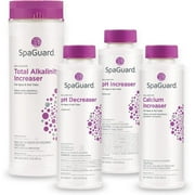 SpaGuard Balancer Bundle (pH Decreaser, pH Increaser, Alkalinity Increaser, PP Increaser) (1)