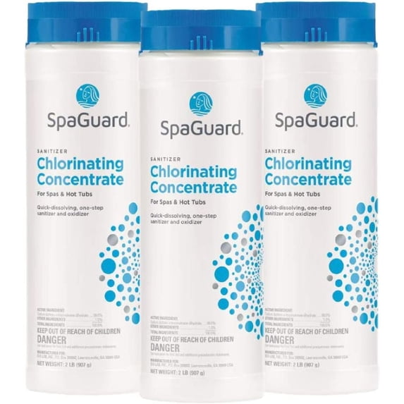 SpaGuard Chlorinating Concentrate (2 lb) (3 Pack)