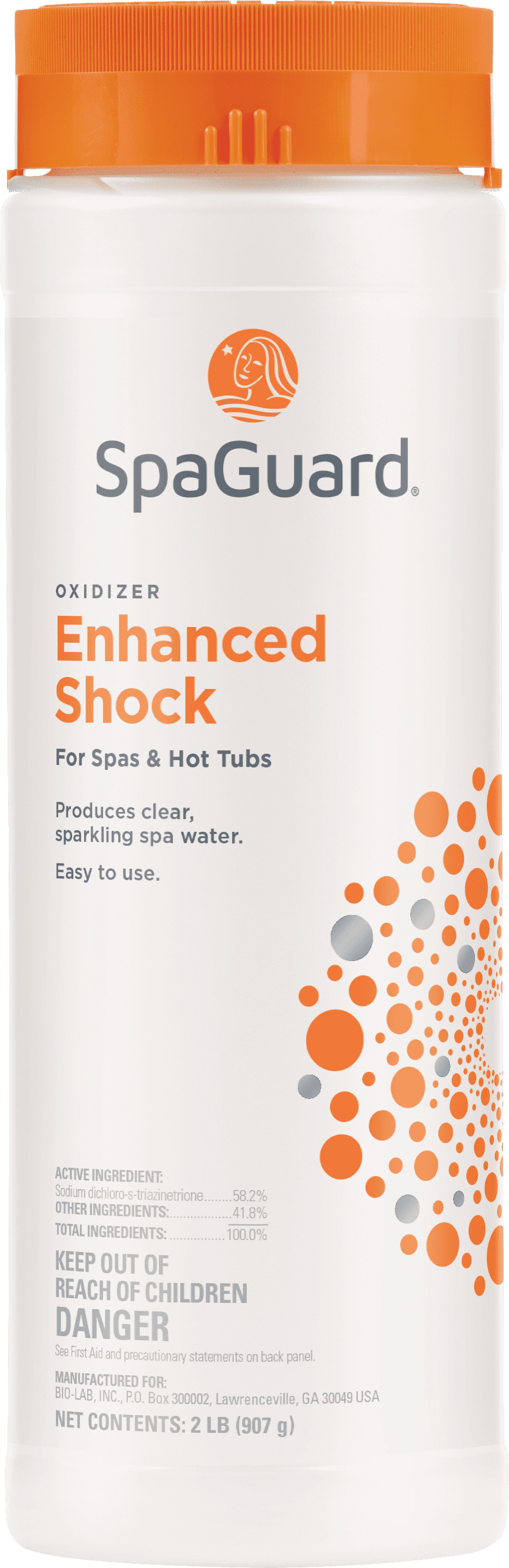 SpaGuard Enhanced Shock for Hot Tubs & Spas, 2 lbs