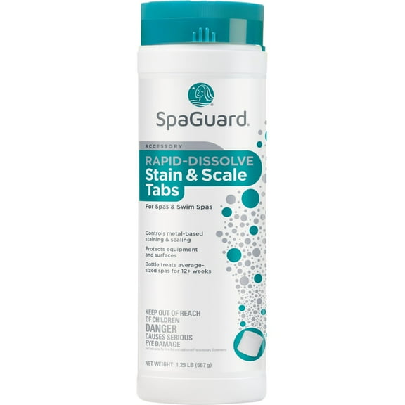 SpaGuard Stain Scale Control Rapid Dissolve Tablets