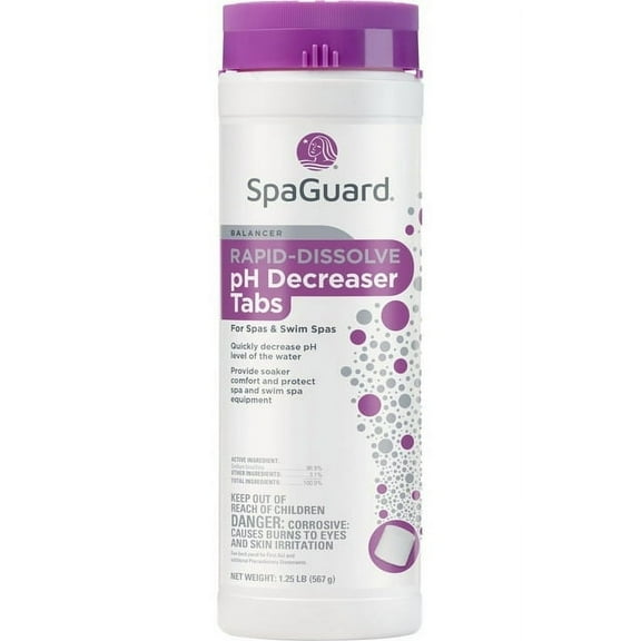 SpaGuard pH Decreaser Rapid Dissolve Tablets