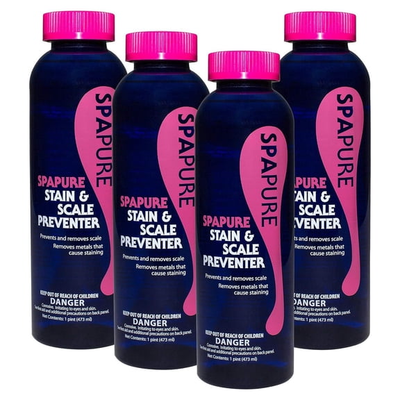 SpaPure Stain & Scale Preventer (1 pt) (4 Pack)