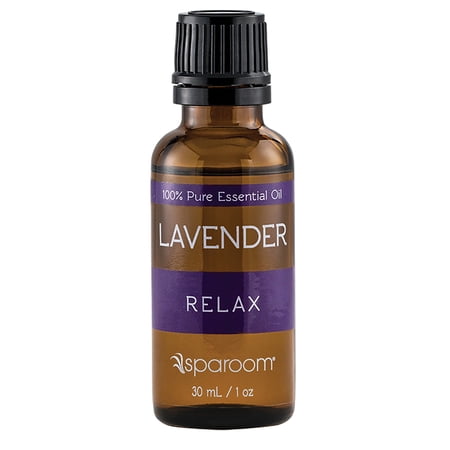 SpaRoom Aromatherapy 100% Pure Undiluted Essential Oil, Relax Lavender, 30 ml