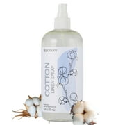 SpaRoom Aromatherapy Linen and Fragrant Room Spray Made with Essential Oils, 16 Ounces, Cotton Fresh ~ Fresh, Serene, Clean