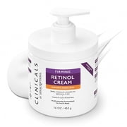 SpaScriptions Retinol Body Cream with Vitamin E, Firming Face and Body Lotion, 16 oz