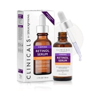 SpaScriptions Retinol Face Serum with Vitamin E, Firming and Smoothing Serum for Fine Lines, 1.7 fl oz