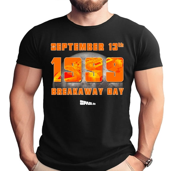 Space 1999 Breakaway Day Adult T-Shirt-Small