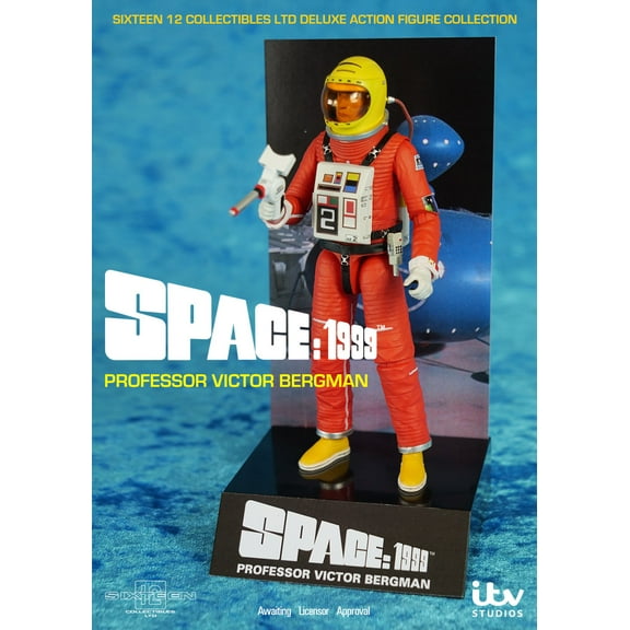 Space 1999 - Professor Bergman - In Spacesuit with Spectro-X Scanner By Sixteen 12