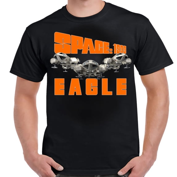 Space 1999 Three Eagles Adult T-Shirt-Medium