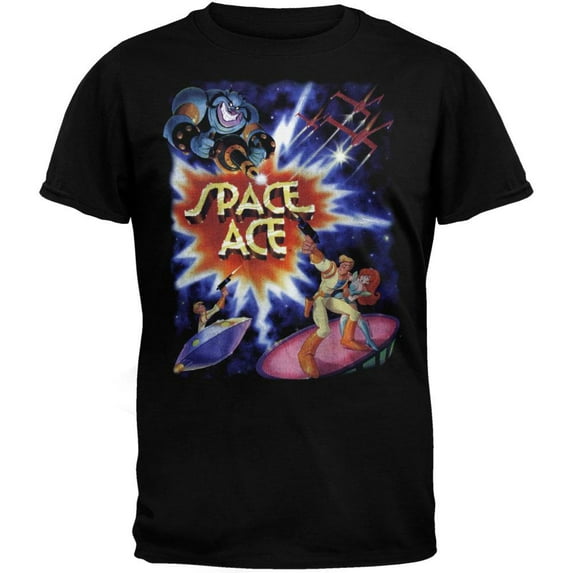 Space Ace - Poster T-Shirt - Medium