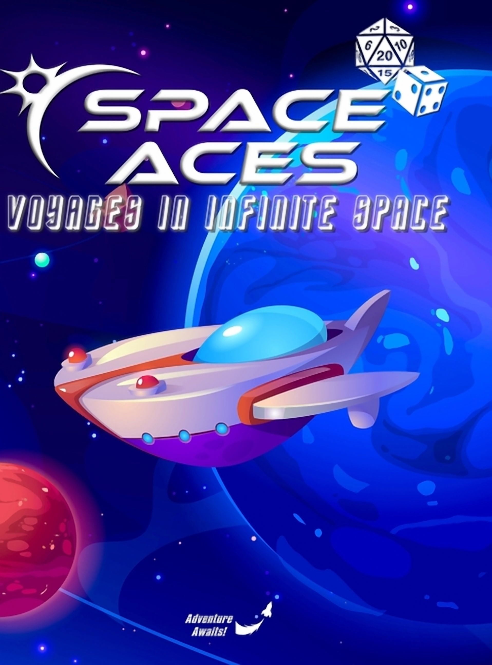 Space Aces: Voyages In Infinite Space Hardback: A Sci-Fi Adventure RPG In A Galaxy Sandbox, (Hardcover)