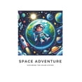 thumbnail image 1 of Space Adventure: A Journey Through The Solar System, (Paperback), 1 of 1