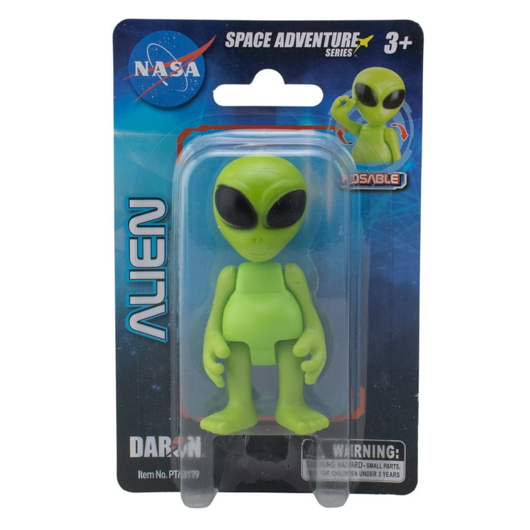 Space Adventure: Alien Figurine - 4 Articulated Points, 3