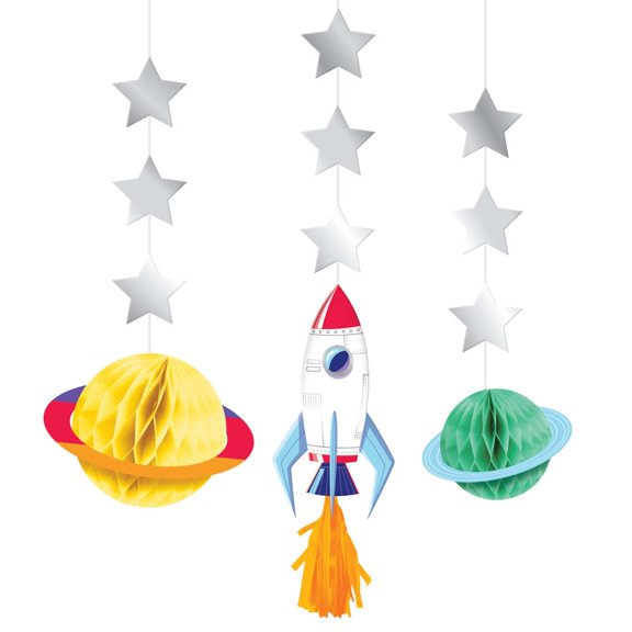 Space Adventure Hanging Decorations