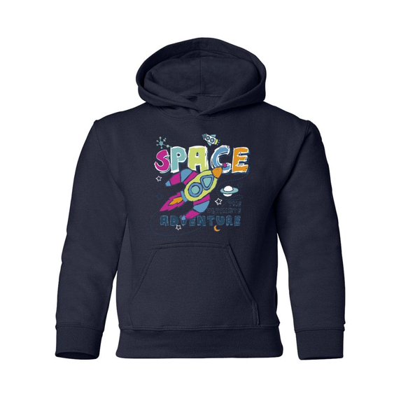Space Adventure Hoodie Juniors -Image by Shutterstock, x-Large