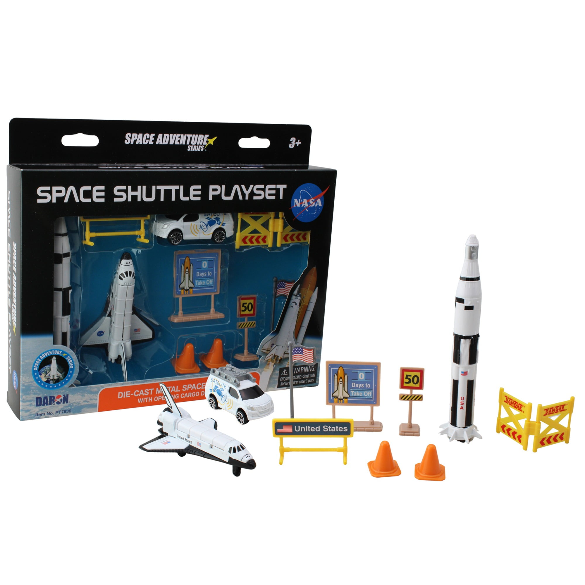 ロポダッチ スペースセット Space Adventure: Space Shuttle Playset - 10pc - Realistic Shuttle